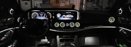 분당벤츠전문점 카알터 S클래스 S350d 중고차 신차만들기 M2C200플러스 국산 고해상도 인터페이스 휴대용무선 WiFi (통신비무료) 순정GPS연동 케이블 순정오디오 AUX코딩 / 성남 분당구 정자동