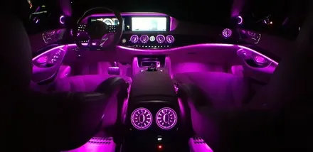 [분당벤츠전문점] 벤츠 S클래스 W222 S63 AMG 2018년식 신형개조 부메스터 3D전동 트위터 1열 송풍구 엠비언트 교체 2열 송풍구 엠비언트 교체 / 성남 분당구 정자동