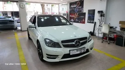 W204 C220 국산안드로이드 M2C200plus  후방카메라교체 아이나비 S1000 블랙박스교체 옵틱글래스 광각미러교체 / 성남 분당구 정자동