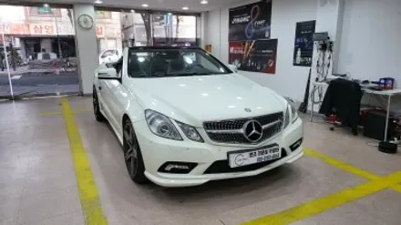 벤츠 E350 카브리올레 국산 안드로이드 M2C200PLUS 네비게이션 국산 12.3 와이드모니터 교체 분당 판교 카알터 / 성남 분당구 정자동
