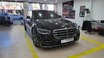 분당 벤츠전문 카알터 W223 S400d 액티브엠비엄트 4d전동트위터 옵틱글래스 광각사이드미러 교체 레트로핏 1인시공 / 성남 분당구 정자동