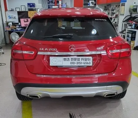 벤츠 GLA200 핸들열선 모니터고장 국산 모니터교체 안드로이드 NV700 내비게이션 카플레이 안드로이드오토 AUX코딩 HD 후방카메라교체 / 성남 분당구 정자동