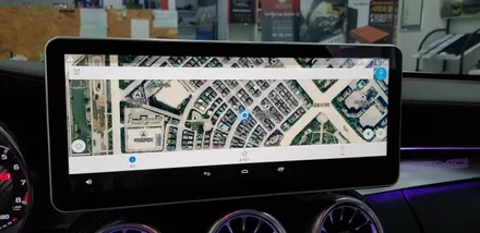 [분당벤츠전문점] 벤츠 C205 C63 AMG쿠페 M2C200플러스 국산12.3인치 모니터 AUX코딩 순정GPS연동 파크라케이블 순정64색변경 엠비언트 전면송풍구 엠비언트 리어송풍 / 성남 분당구 정자동