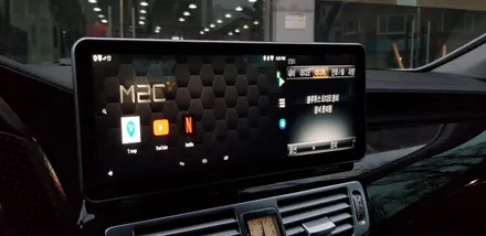 [분당벤츠전문점] 벤츠 W218 CLS350 순정 12색 엠비언트 M2C200플러스 GPS 파크라케이블 국산 12.3인치 모니터 교체 이지억세스 워크인 / 성남 분당구 정자동