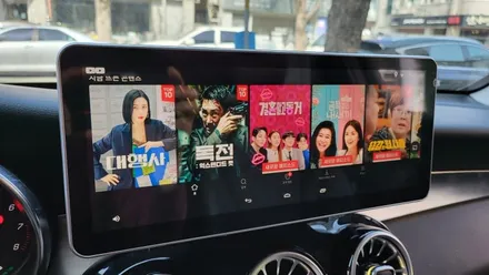 GLC350e 국산12.3 모니터교체 M2C200PLUS AUX코딩 순정GPS연동 파크라케이블 순정버튼 통풍시트 순정64색 엠비언트변경 데쉬보드엠비언트 송풍구엠비언트 / 성남 분당구 정자동