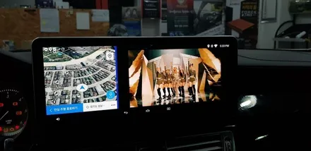 [분당벤츠전문점] 벤츠 W218 CLS350 순정 12색 엠비언트 M2C200플러스 GPS 파크라케이블 국산 12.3인치 모니터 교체 이지억세스 워크인 / 성남 분당구 정자동