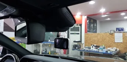 [분당벤츠전문점] 벤츠 W222 S500 아이나비 QXD5000+커넥티드 프로+신형 에너팩 프로12A 보조배터리 설치, 순정 옵션에서 제외된 순정형 3D부메스터 전동트위터 설치 / 성남 분당구 정자동