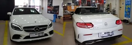 [분당벤츠전문점] 벤츠 A205 C200 카브리올레 전면송풍구엠비언트 2열송풍구엠비언트 데쉬보드 가로바 엠비언트 미드레인지 엠비언트 / 성남 분당구 정자동