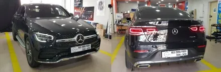 [분당벤츠전문점] 벤츠 X253 GLC220d쿠페 신차패키지 전동트위터 엠비언트 전면송풍구엠비언트 2열 송풍구 엠비언트 / 성남 분당구 정자동