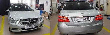 [분당벤츠전문점] 벤츠 W212 E350 M2C200플러스 국산12.3인치 모니터변경 2채널 블랙박스 교체 / 성남 분당구 정자동