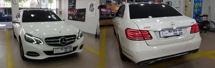 [분당벤츠전문점] 벤츠 E클래스 W212 E220 2014년식 안드로이드 M2C200플러스 국산 고해상도 12.3인치 모니터 교체 AUX생성 코딩 / 성남 분당구 정자동