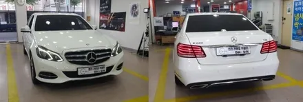 [분당벤츠전문점] 벤츠 W212 E220 2014년식 안드로이드 M2C200PLUS 네비게이션 국산 12.3인치 모니터 교체 AUX코딩 / 성남 분당구 정자동