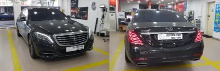 [분당벤츠전문점] 벤츠 S클래스 W222 S500 2016년식 안드로이드 M2C200플러스 고해상도 인터페이스 순정GPS연동 AUX코딩 / 성남 분당구 정자동