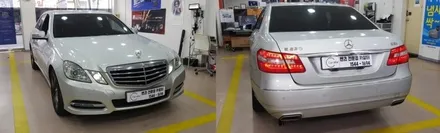[분당벤츠전문점] 벤츠 W212 E220 2013년식 안드로이드 M2C200PLUS 네비게이션 국산 12.3인치 모니터 교체 / 성남 분당구 정자동