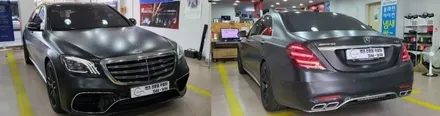 [분당벤츠전문점] 벤츠 S클래스 W222 S63 AMG 2020년식 안드로이드 M2C200플러스 네비게이션 고해상도 인터페이스 순정GPS연동 휴대용 무선 WiFi 기기설치 순정 리 / 성남 분당구 정자동