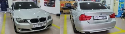 [분당수입차전문점] BMW E90 320D 2011년식 안드로이드 M2C200A 아틀란 네비게이션 / 성남 분당구 정자동