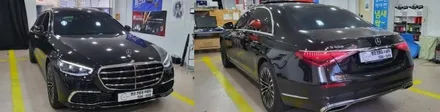[분당벤츠전문점] 벤츠 S클래스 W223 S580  액티브엠비언트 시공 / 성남 분당구 정자동