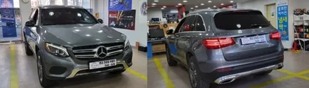 [분당벤츠전문점] 벤츠 GLC X253 GLC300 2018년식 미국 직수입 순정 7인치 모니터 탈거 국산 고해상도 12.3인치 모니터교체 국산 안드로이드 M2C200플러스 순정 / 성남 분당구 정자동