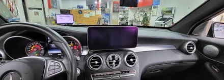 분당벤츠전문점 카알터 GLC X253 GLC300 M2C200PLUS 국산 12.3인치 모니터교체 AUX코딩 순정GPS연동 무선WiFi 중국산 올인원고장 탈거 작업후기 / 성남 분당구 정자동
