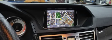 분당벤츠전문점 카알터 E클래스 W212 E300 안드로이드 M2C200A PLUS 네비게이션 국산 12.3인치 모니터교체 카플레이 안드로이드오토 보다 편리함 / 성남 분당구 정자동
