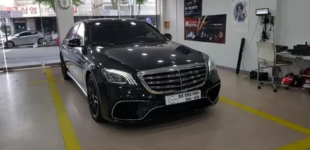 [분당벤츠전문점] 벤츠 S클래스 W222 S63 AMG 2018년식 신형개조 부메스터 3D전동 트위터 1열 송풍구 엠비언트 교체 2열 송풍구 엠비언트 교체 / 성남 분당구 정자동