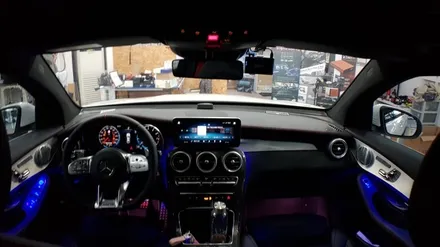 [분당벤츠전문점] 벤츠 X253 2020년식 GLC 43AMG 부메스터 3D전동 트위터, 전면송풍구 엠비언트+리어송풍구 엠비언트, 데쉬보드 AMG로고 엠비언트, 등받이 엠비언트 / 성남 분당구 정자동