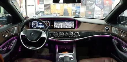 [분당벤츠전문점] 벤츠 S클래스 W222 S350 부메스터 전동트위터 1열 송풍구엠비언트 2열 송풍구엠비언트 교체작업 / 성남 분당구 정자동