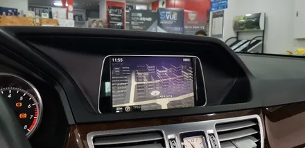 [분당벤츠전문점] 벤츠 E클래스 W212 E300 2016년식 안드로이드 M2C200플러스 국산 고해상도 12.3인치 모니터교체 국산 USB AUX생성기 순정 ECM룸미러 하이패스 / 성남 분당구 정자동