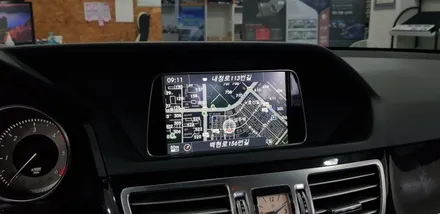[분당벤츠전문점] 벤츠 E클래스 W212 E250 2014년식 안드로이드 M2C200A플러스 국산 고해상도 12.3인치 모니터 교체 / 성남 분당구 정자동