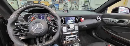 분당 벤츠 전문점 카알터 SLK SLC 순정 12색 엠비언트 교체 순정 12색 송풍구 엠비언트 교체 작업 / 성남 분당구 정자동