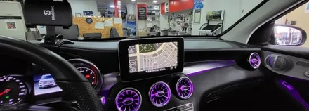 분당벤츠전문점 카알터 GLC GLC300 국산12.3모니터교체 안드로이드 카블릿 M2C200플러스 순정AUX코딩 순정GPS연동 휴대용 무선 LTE통신장치(통신비무료) 중국산 카플레 / 성남 분당구 정자동