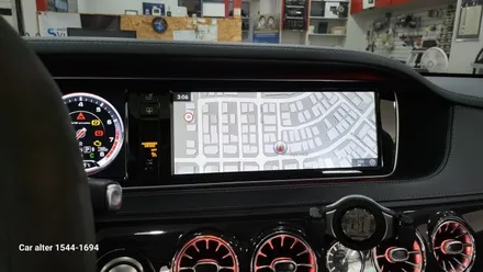 벤츠 W222 S63 AMG 커맨더 오디오 고장수리 터치모니터변경 M2C200PLUS AUX코딩 순정GPS연동 파크라케이블 무선 LTE WiFi 공유기 분당 정자동 카알터 / 성남 분당구 정자동