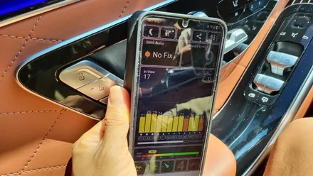 벤츠 W223 S580 휴대폰 GPS 수신 않됨 개선작업 전문점 분당 카알터 / 성남 분당구 정자동
