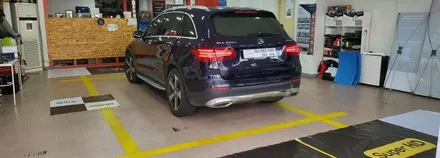 [분당벤츠전문점] 벤츠 GLC X253 GLC220d 2017년식 국산12.3인치 모니터 교체 국산 안드로이드 M2C200플러스 교체 AUX코딩 순정 GPS연동 파크라케이블 통신비 / 성남 분당구 정자동