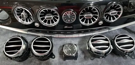 [분당 벤츠 전문점] 벤츠 S클래스 W222 S600 순정형 최신상품 송풍구 엠비언트 교체 및 IWC 시계 교체 작업 / 성남 분당구 정자동