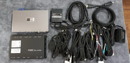 [분당 벤츠 전문점] 벤츠 S클래스 W222 S560 국산 고해상도(1920 x 720)인터페이스 적용 안드로이드 카블릿 M2C200플러스 설치 및 국산 USB AUX생성작업 / 성남 분당구 정자동