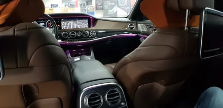 [분당벤츠전문점] 벤츠 S클래스 W222 S350 부메스터 전동트위터 1열 송풍구엠비언트 2열 송풍구엠비언트 교체작업 / 성남 분당구 정자동