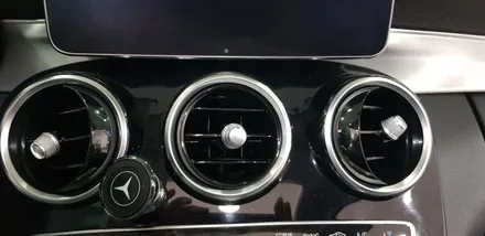 [분당벤츠전문점] 벤츠 C클래스 W205 C220d 2016년식 순정 64색 엠비언트변경 전면 송풍구 엠비언트5개 2열 송풍구 엠비언트2개 교체 작업 / 성남 분당구 정자동