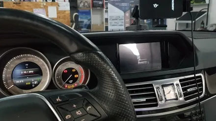 [분당벤츠전문점] 벤츠 E클래스 W212 E220 2014년식 안드로이드 M2C200플러스 국산 고해상도 12.3인치 모니터 교체 AUX생성 코딩 / 성남 분당구 정자동