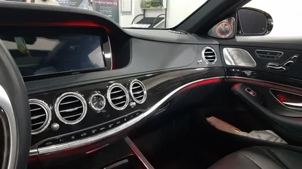 [분당벤츠전문점] 벤츠 S클래스 W222 S350 2014년식 신형개조 1열 송풍구 엠비언트 교체 2열 송풍구 엠비언트 교체 / 성남 분당구 정자동