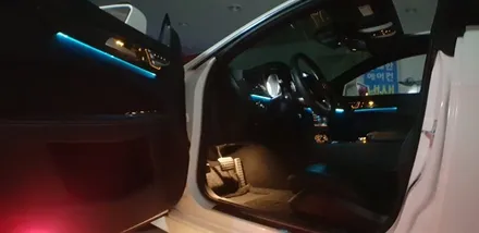 [분당벤츠전문점] 벤츠 CLS W218 CLS400 2017년식 순정 3색 엠비언트를 순정 12색 멀티컬러 엠비언트 시공작업 / 성남 분당구 정자동