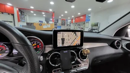 GLC350e 국산12.3 모니터교체 M2C200PLUS AUX코딩 순정GPS연동 파크라케이블 순정버튼 통풍시트 순정64색 엠비언트변경 데쉬보드엠비언트 송풍구엠비언트 / 성남 분당구 정자동