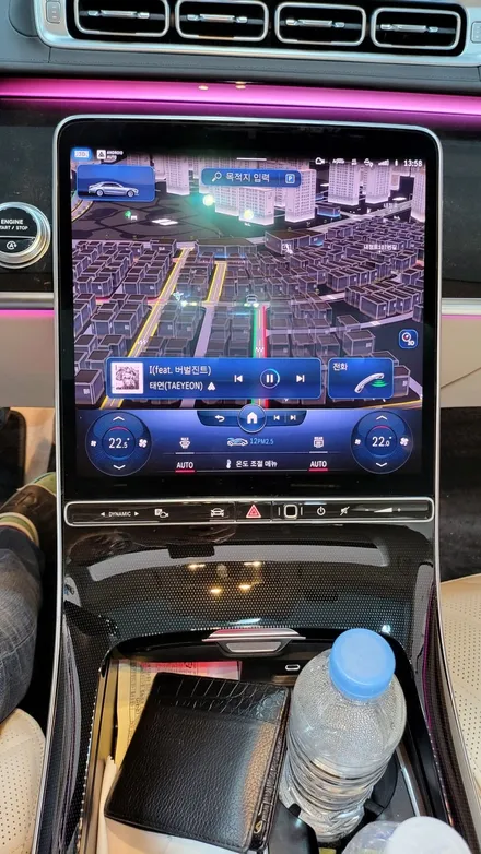 벤츠전문 카알터 공휴일작업 W223 S580 4D전동트위터 미드레인지 엠비언트 안드로이드 티맵 카카오맵 유튜브 넷플릭스 티빙 등등 휴대용 무선 LTE - 분당 정자 수내 서현 판교 / 성남 분당구 정자동