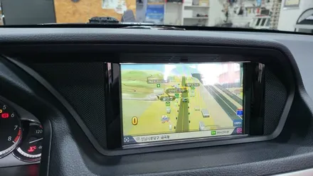 벤츠 E350 카브리올레 국산 안드로이드 M2C200PLUS 네비게이션 국산 12.3 와이드모니터 교체 분당 판교 카알터 / 성남 분당구 정자동