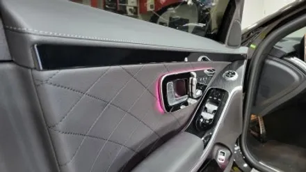 분당 벤츠전문 카알터 W223 S400d 액티브엠비엄트 4d전동트위터 옵틱글래스 광각사이드미러 교체 레트로핏 1인시공 / 성남 분당구 정자동
