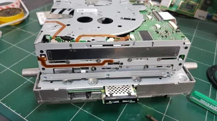[분당 벤츠 전문점] 벤츠 W222 전기형 2015년식 S클래스 S350 순정 커맨더 CD체인저 데크 고장 수리 작업 / 성남 분당구 정자동