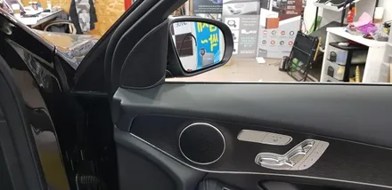 [분당벤츠전문점] 벤츠 X253 GLC300e 쿠페 신차패키지 전동트위터 전면송풍구 리어송풍구 대쉬보드 AMG로고 등받이 미드레인지 풀셋트 엠비언트 / 성남 분당구 정자동