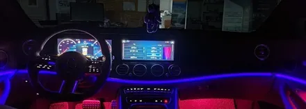 [분당벤츠전문점] 벤츠 E클래스 W213 E220 AMG 2021년식 페이스리프트 신차 패키지 부메스터 3D전동 트위터, 미드레인지 엠비언트 전면송풍구 엠비언트 리어송풍구 엠비언트 / 성남 분당구 정자동