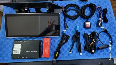E220 M2C200PLUS 12.3인치 모니터교체 USBAUX 후방카메라교체 LTE 라우터 현대모비스 NTG-4500CE 모니터고장탈거 분당구 정자동 카알터 / 성남 분당구 정자동