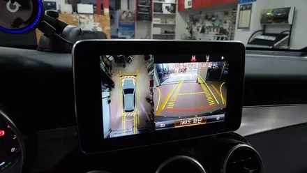 벤츠 GLC350e 국산 안드로이드 M2C200PLUS 국산 와이드모니터교체 AUX코딩 순정 GPS연동 케이블 사각지대개선 옵틱글래스 광각 사이드미러교체 I am 신뢰 카알터 / 성남 분당구 정자동